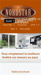 Mobile Screenshot of fenetres-nordstar.com
